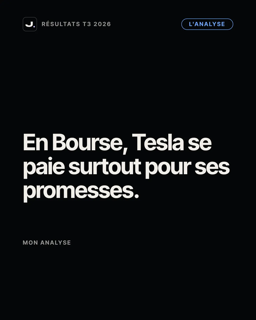 Tesla, juste des voitures ? Les résultats du T3 2026 expliqués, slide 7 du carrousel